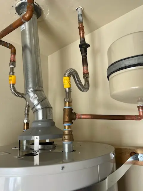 Water heater installation and plumbing repair in Keene